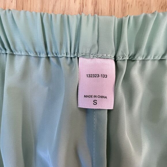 Victoria's Secret Vintage Mint Green Satin‎ Pajama Set Size Small - Picture 5 of 5